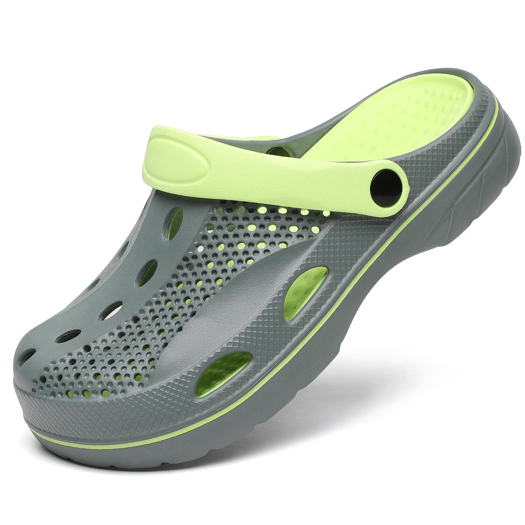SOSOWHLTE Arch Support Clogs