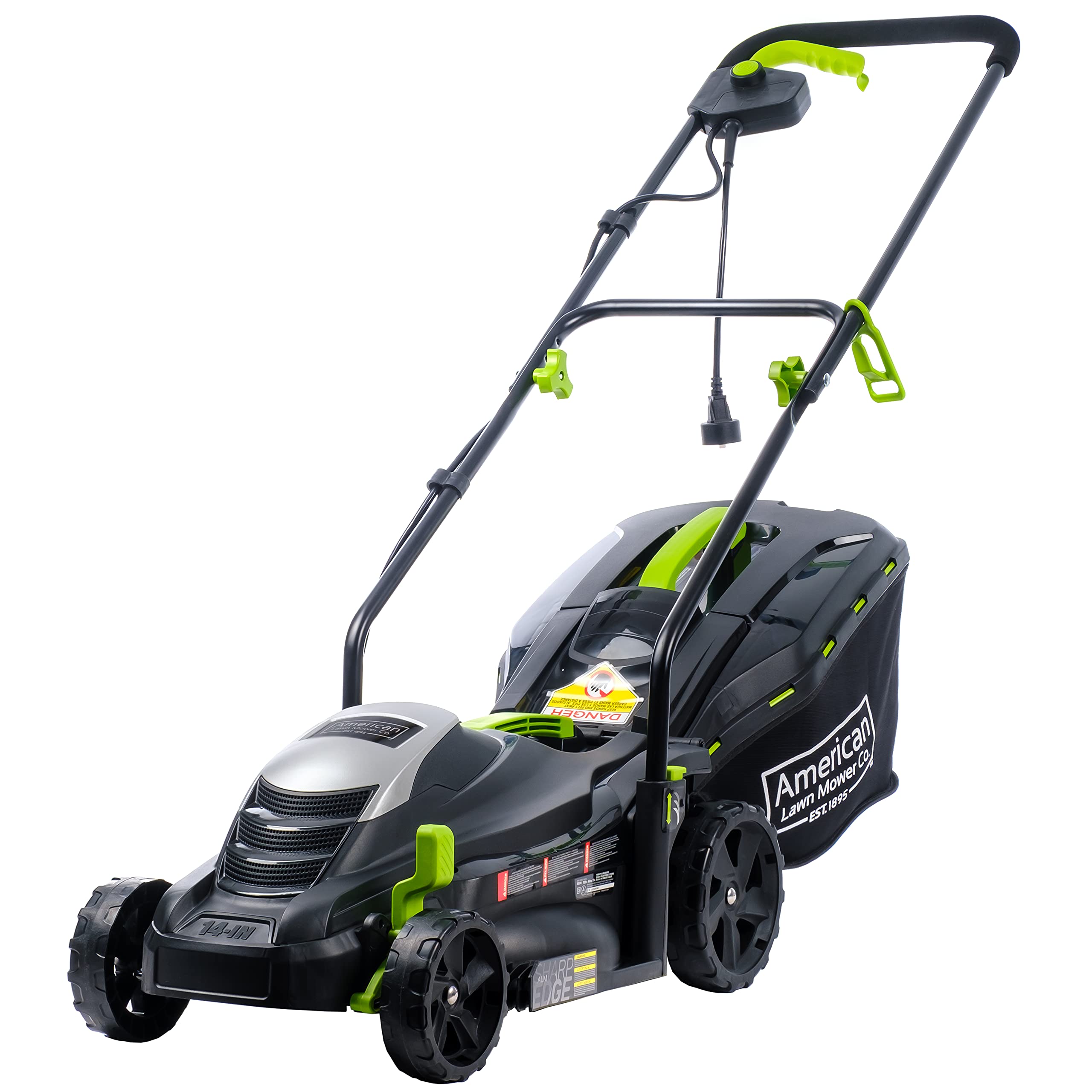 American Lawn Mower Company 50514 14" 11-Amp Corded Electric Lawn Mower